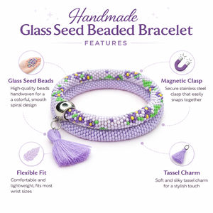 Handmade <b>Crystal</b> Rhinestone Beaded Ball Ruby <b>Bracelet</b> Magnetic Clasp Tassel Charm Colorful Unisex Party Jewelry Fashion Style - Product Image 6