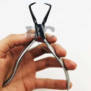 Nuevas Pinzas de Sujeción Fuerte para Extensiones de Cabello, Pinzas de Acero Inoxidable para Abertura y Extracción de Anillos de Micro Nano Link - Product Image 5