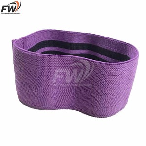 Banda de resistencia de algodón para cadera, glúteos y ejercicios de rotación de cadera, bandas de resistencia en bucle para fortalecer los glúteos. - Product Image 2