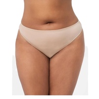 Tanga de Alta Calidad OEM/ODM para Mujer, Talla Grande, Tejida, Lisa, Teñida, Ecológica, Transpirable, Sin Costuras