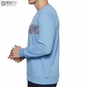 Vente en gros de chemises personnalisées pour hommes t-shirt et sweats à capuche d'entraînement à manches longues vêtements de fitness et de course à pied t-shirt de sport - Product Image 6