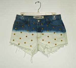 Vintage S Taille Denim Shorts Jeanagers Autre Artisanat Jeans Pantalon Court - Product Image 2
