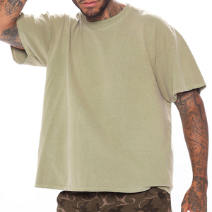 T-shirt en molleton pour homme de haute qualité, dernière collection KATBROS INDUSTRY, coupe classique, tendance, chaud, prix de gros, séchage rapide, respirant, personnalisable - Product Image 3