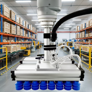 200x200mm Vacuum Suction Cup Industri Tugas Berat untuk Lengan Robot Pneumatik untuk Palletisasi Karton & Kayu - Product Image 2