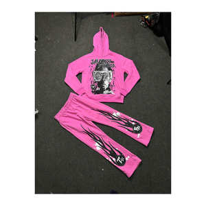 Chándal Personalizado de Diseño Moderno con Impresión Serigráfica y DTG, Peso Pesado, Bajo Precio, 100% Algodón, Calidad Premium - Product Image 1