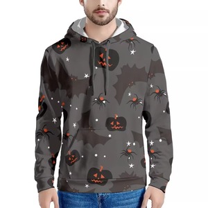 Sweat à capuche pour homme de Noël, confortable et tendance, 100% polyester, Noël avec logo personnalisé, faible MOQ - Product Image 1