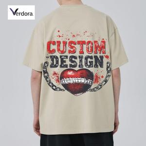 Camisetas de Jersey Premium de Algodón 100% de 260 GSM, Impresión Digital Personalizada, Ajuste Holgado, Largas, Transpirables y Ecológicas - Product Image 2