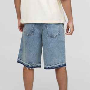 Shorts de Mezclilla Casuales Personalizados para Hombre 2026, Shorts de Mezclilla Personalizados OEM 100% Algodón Elástico, Shorts de Verano para Hombre - Product Image 3