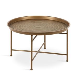 Vente en gros usine de meubles de décoration revêtement en poudre doré pour salon finition table basse en verre pour la maison décorative en vrac - Product Image 1