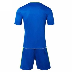 Ensemble de maillots de football respirants de haute qualité personnalisés, uniformes d'équipe personnalisés, impression de nom, adultes, antibactériens, séchage rapide - Product Image 3