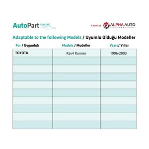 Clip de Guardabarros Trasero para Toyota Rav4 Runner - Product Image 4