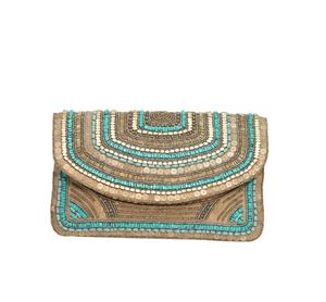 Sacs à main de soirée en perles pour femmes et filles, sacs à main de luxe faits à la main de style enveloppe, MOQ inférieur à bas prix - Product Image 1