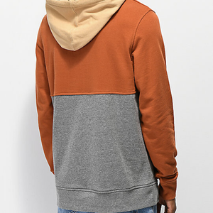 Ventes directes d'usine, sweats à capuche pour hommes, couleurs unies, tissu en molleton 100% coton, streetwear de haute qualité, coupe-vent et respirant - Product Image 2