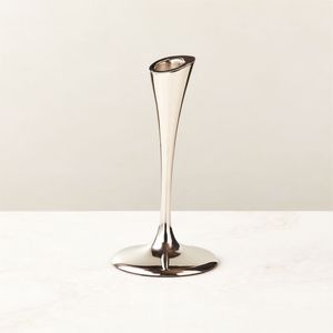 Stylish <b>Silver</b> Taper Candle Holder - Product Image 6