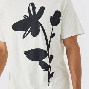 Vente en gros de t-shirts en coton à manches courtes imprimés pour hommes style uni et vierge de coupe surdimensionnée pour garçons - Product Image 5