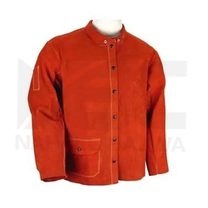 2023 Veste de soudage en cuir Offre Spéciale pour hommes Caractéristiques de sécurité ignifuges et anti-coupure pour la soudure - Product Image 4