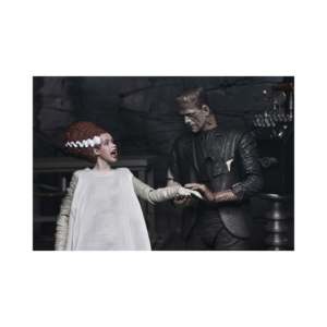ชุดฟิกเกอร์แอคชั่น Universal Monsters Bride of Frankenstein 2 ตัว คุณภาพดี ของสะสมอนิเมะ ของเล่นโมเดลในกล่อง สำหรับนักสะสม - Product Image 6