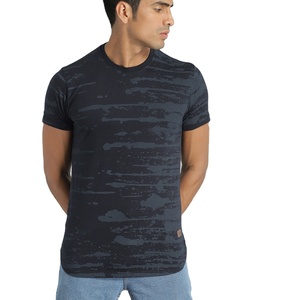 T-shirt cargo décontracté pour homme, manches courtes, col rond, uni, 100% coton jersey, respirant, séchage rapide, écologique - Product Image 1