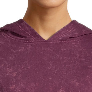 Meilleure vente : Sweat à capuche personnalisé pour femme, effet délavé / Sweat à capuche personnalisé à manches longues pour femme, effet délavé, en promotion - Product Image 4