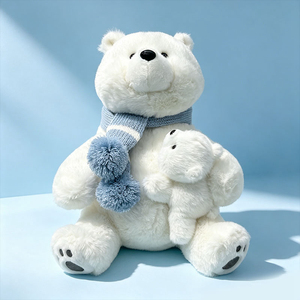 Peluche di Tartaruga Marina Verde, Morbido e Soffice, Set <span class=keywords><strong>Madre</strong></span> e Cucciolo - Product Image 4