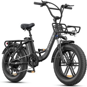 Vélo électrique pour hommes EBike 204 Pneus larges Batterie 48V 13Ah Moteur 250W 7 vitesses Écran LCD 25 km/h Autonomie jusqu'à 120 km - Product Image 1