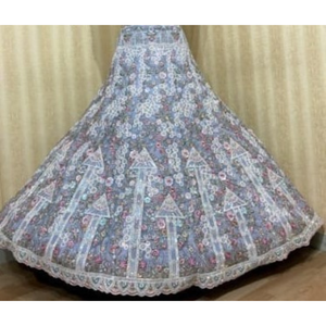 Premium moderne traditionnel mariée Lehenga Choli brodé à la main paillettes & Zari sur Net tissu fête porter prix de gros - Product Image 6