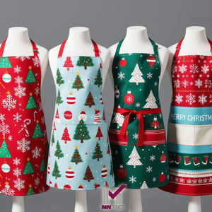 Festive <b>Aprons</b> with Cheerful Prints, Perfect <b>for</b> <b>Christmas</b> Cooking and Baking. Comfortable and Durable. - Product Image 3
