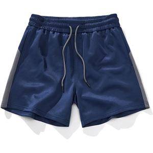 Pantalones cortos atléticos personalizados con forro de compresión bolsillo para teléfono estilo deportivo para entrenamiento deportes Fitness gimnasio correr Jogging - Product Image 5