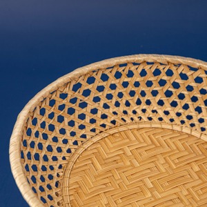 หัตถกรรมถาดหวายสานด้วยมืองานฝีมือเครื่องใช้บนโต๊ะอาหารของขวัญที่สมบูรณ์แบบและของตกแต่งบ้าน - Product Image 2