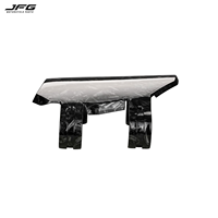 JFG PP Vorderes Nummernschild für Surron Light Bee Carbon-Optik Weißes Muster Wassertransferdruck Kundenspezifisches Motorrad-Panel