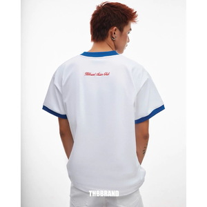 เสื้อยืดทรงบ็อกซี่แบบยูนิเซ็กซ์ ไซส์พลัส ผลิตตามแบบ ODM OEM ผ้าทอ 100% คอตตอน/โพลีเอสเตอร์ พิมพ์ลายโอเวอร์ไซส์ แห้งเร็ว เป็นมิตรกับสิ่งแวดล้อม สำหรับผู้ชายและผู้หญิง - Product Image 6