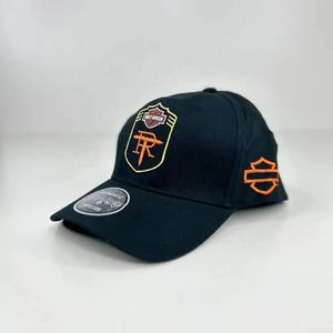 หมวกเบสบอลปักโลโก้ 3 มิติ ออกแบบเองได้ตามสั่ง ขายส่ง สำหรับทุกเพศทุกวัย 6 แผง เหมาะสำหรับกีฬากลางแจ้ง ผลิตจากผ้าฝ้าย 100% ผลิตในบังกลาเทศ - Product Image 4