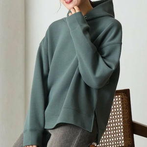 Sudadera con Capucha de Alta Calidad Personalizada, Moderna, OEM, con Hombros Caídos, para Mujer, 100% Algodón, Talla Grande, Transpirable, para Mujer, 2026 - Product Image 4