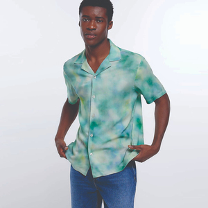 100% algodón, camiseta para hombre, ajuste holgado, camisas hawaianas personalizadas Premium impresas para hombre, impresiones digitales vibrantes ligeras - Product Image 5