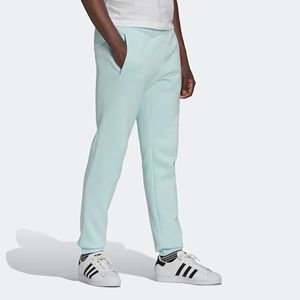 Pantalones de chándal transpirables de triple lámina, 70% algodón, 30% poliéster reciclado, forro polar, casi azul - Product Image 3