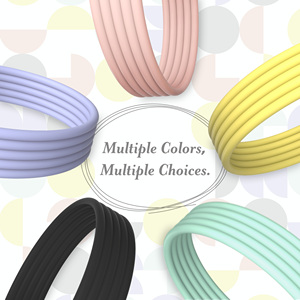 MFi Certified 1M Tangle-Free <b>for</b> Silicone Charging <b>Cable</b> Tinned Copper Conductor Soft USB IOS Devices <b>Computers</b> Sync Stock - Product Image 1