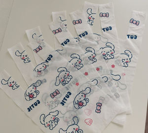 Sacs en plastique HDPE/LDPE personnalisés à prix avantageux, sacs de shopping en plastique, sacs en T-shirt, impression mignonne - Product Image 5