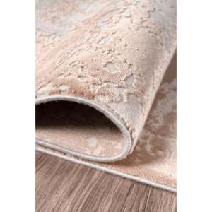 Alfombra Moderna Beige MD010 de Netline Home Depot, 80x150 cm, Fibras Sintéticas Duraderas, No Deshilachan, Fácil de Limpiar, para Dormitorio y Estudio - Product Image 6