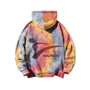 Sudadera con Capucha Unisex de Alta Calidad, Popular con Estampado de Arcoíris, Flexible - Product Image 3