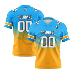 Maillot de football imprimé par transfert thermique, design OEM, couleur et logo personnalisés, kit d'entraînement unisexe pour adultes, meilleure qualité, vente chaude - Product Image 1