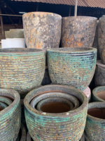 Poterie en argile noire extra large faite à la main au Vietnam résistant au gel pour la maison et le jardin Design personnalisable par le fournisseur de jardinières