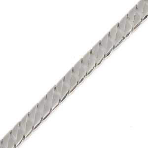 Bracelet Géométrique Perle Diamant en Argent Sterling 925 Plaqué Rhodium, Cadeau Religieux - Product Image 4