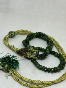 ลูกปัดมรกตธรรมชาติขนาด3.60มม. ถึง5.50ถึง7.30มม. ความยาว15นิ้ว57.30cts สร้อยคอเส้นใย1 - Product Image 4