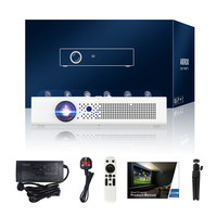 Toumei V6 Akıllı DLP Projektör 720P 4K Destekli Android Projektör Eğitim Mobil Ofis Özelleştirilmiş Projektör Distribütörler İçin