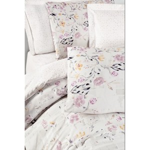 Altınbaşak Creaforce Lino Arcane Juego de funda nórdica doble Ropa de cama elegante y elegante - Product Image 2