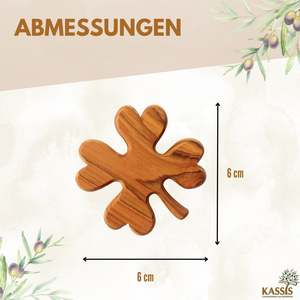เครื่องรางโคลเวอร์นำโชคแบบสั่งทำพิเศษพร้อมสลักชื่อ - Product Image 3