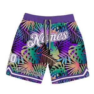 Short de basket-ball Maillot de basket-ball Short de sport Engro Short de sport Short en polyester 100% Short teint uni Transfert de chaleur - Product Image 3