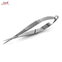 Ciseaux à cuticules Shears Beauty en acier inoxydable à pointe fine, couleur argent de haute qualité, service OEM, couleurs personnalisées, pour sourcils