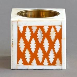 Brûleur à Bakhoor en Os Incrusté de Qualité Supérieure, Fait Main, avec Plateau et Boîte à Encens – Ensemble Complet - Product Image 4
