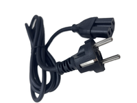 Cable de cobre puro con chaqueta de PVC con enchufe europeo Cable de CA Cable de alimentación de 220V para aplicaciones en el hogar